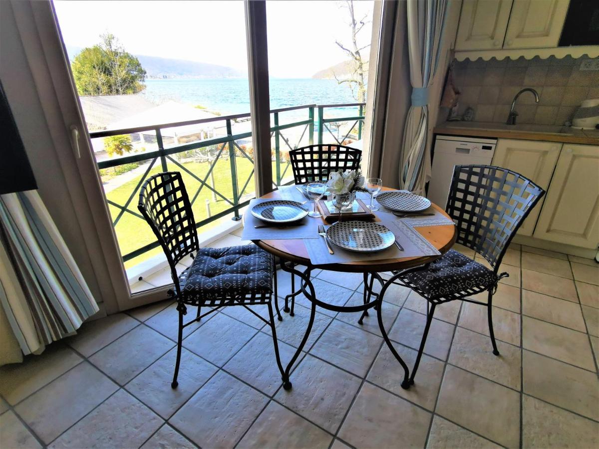 Lac Annecy Plage Privee, Duplex Baie Des Voiles Дюэн Экстерьер фото