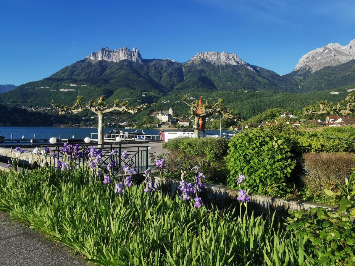 Lac Annecy Plage Privee, Duplex Baie Des Voiles Дюэн Экстерьер фото