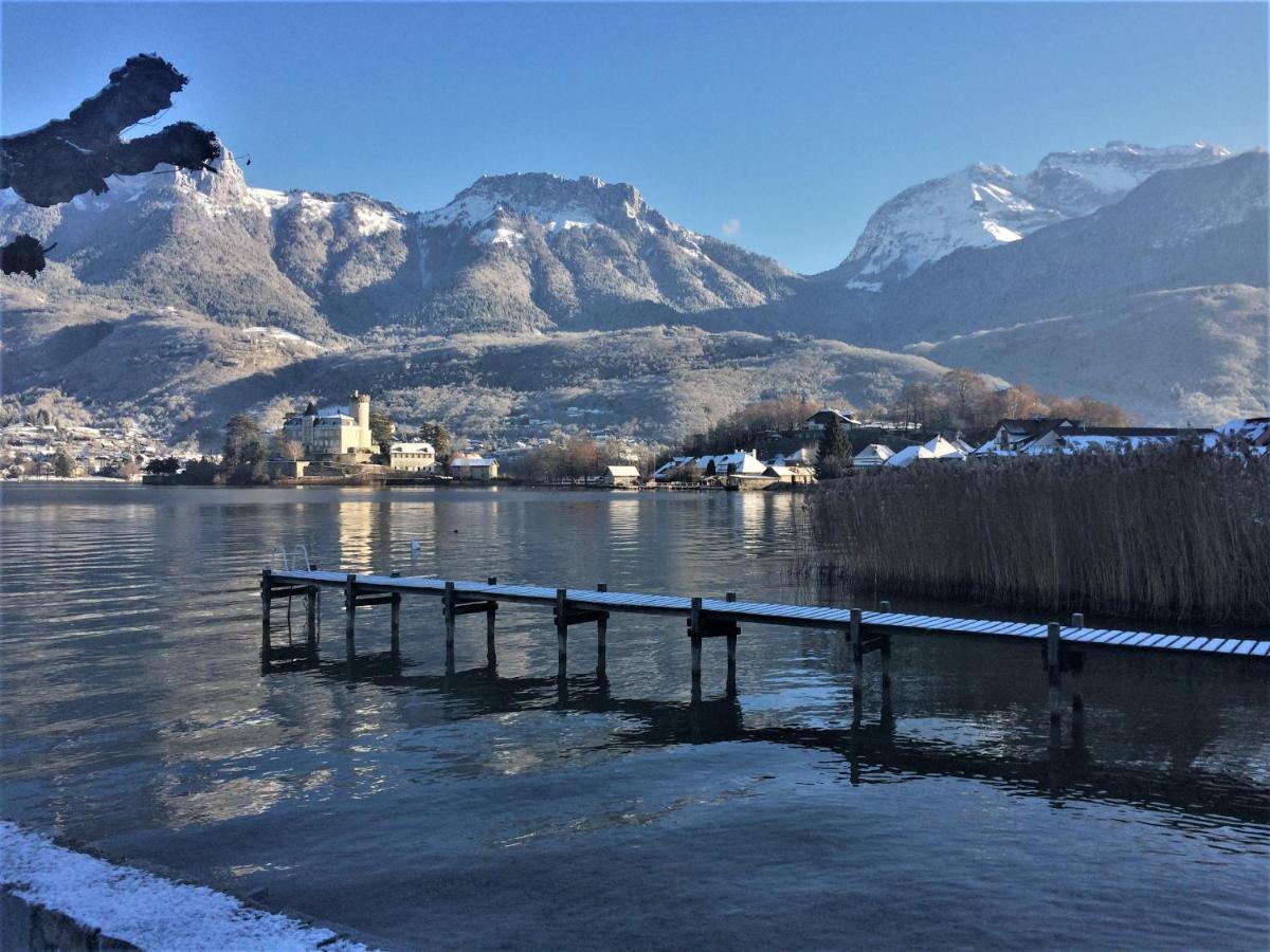 Lac Annecy Plage Privee, Duplex Baie Des Voiles Дюэн Экстерьер фото