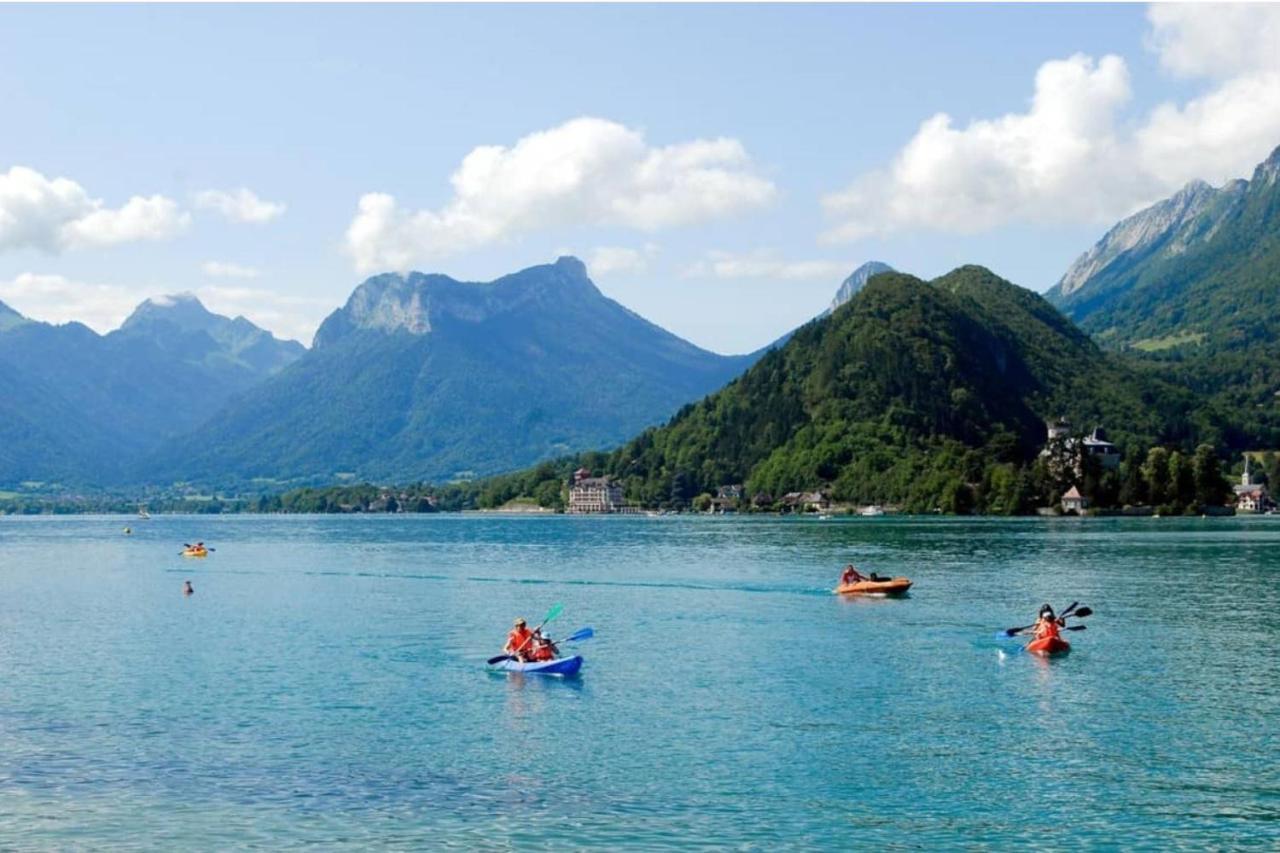 Lac Annecy Plage Privee, Duplex Baie Des Voiles Дюэн Экстерьер фото