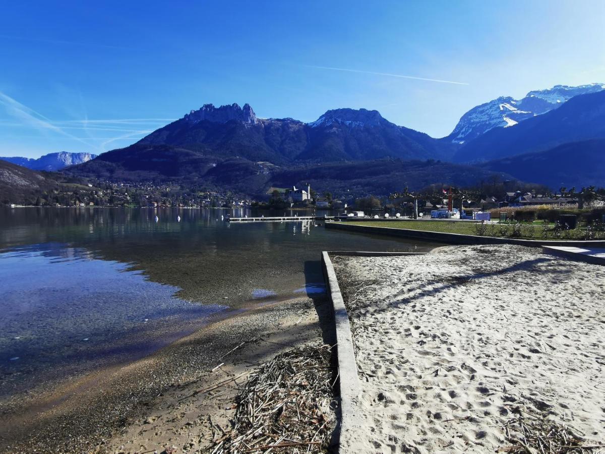 Lac Annecy Plage Privee, Duplex Baie Des Voiles Дюэн Экстерьер фото